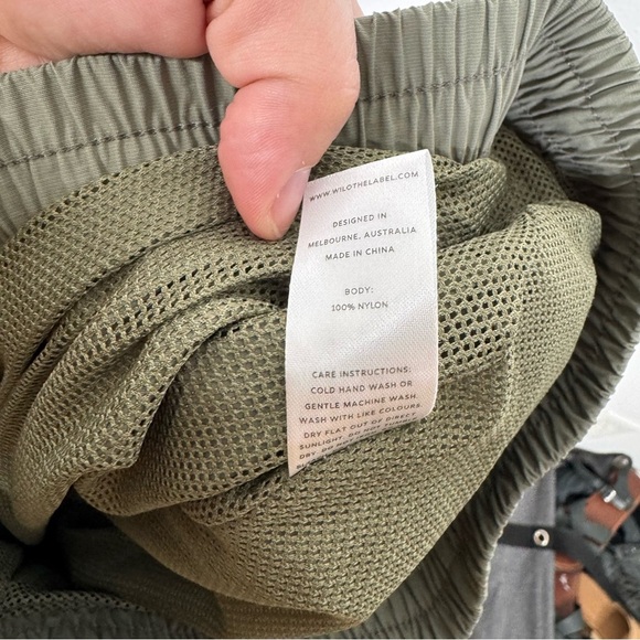 Wilo the Label Parachute Pants in Sage Green Size Xsmall - Picture 7 of 7